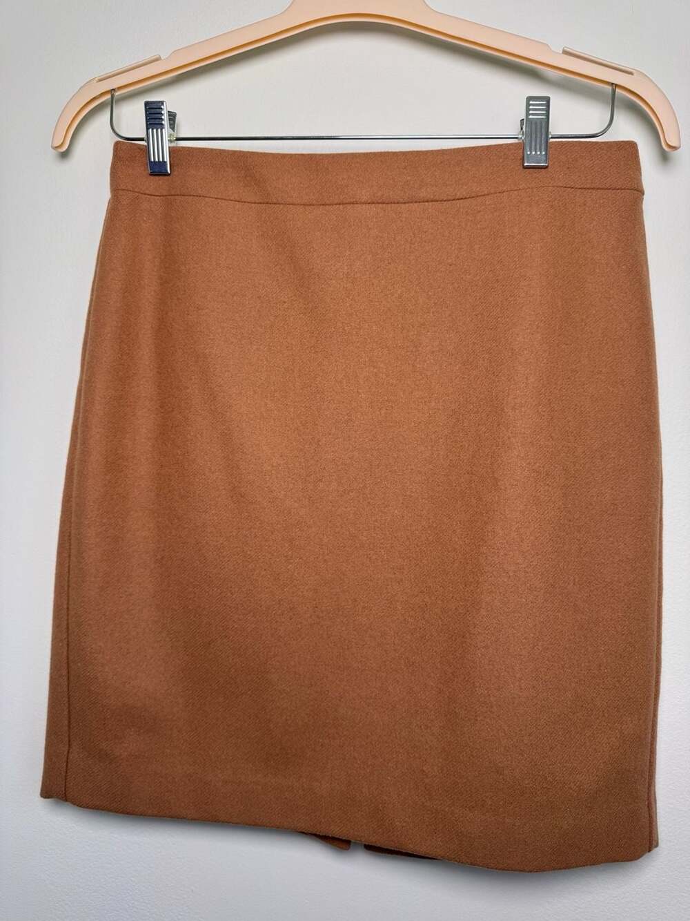 J.Crew The Pencil Skirt Wool Blend Brown Size 10P